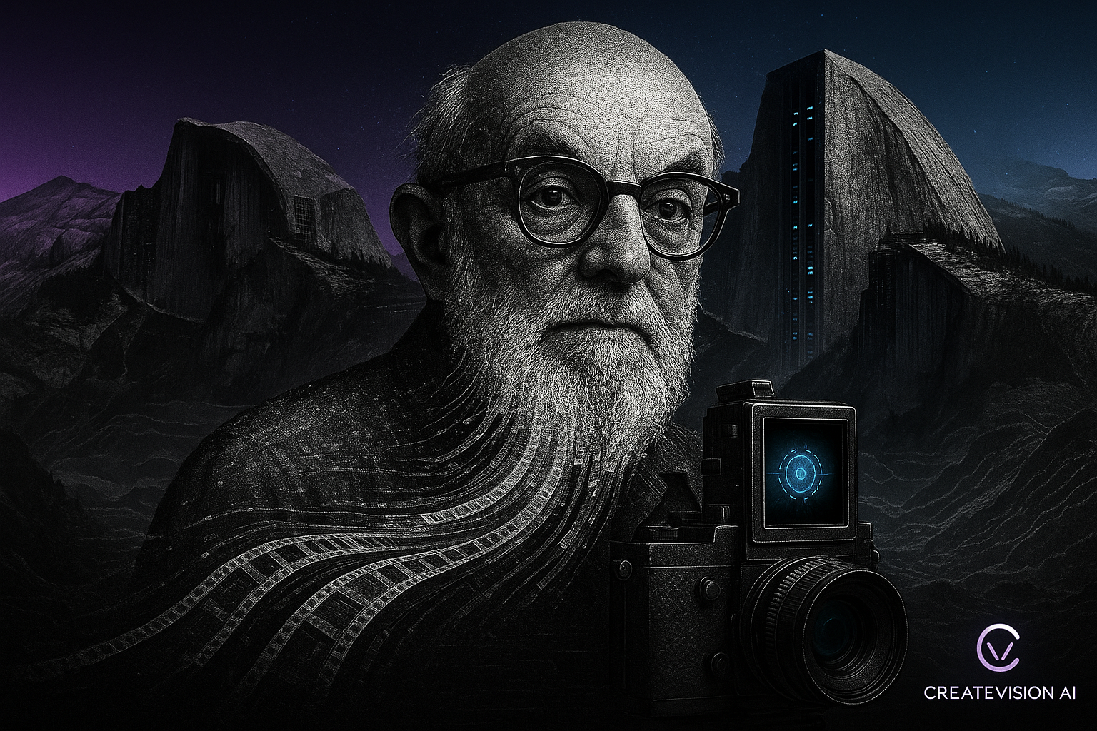 Ansel Adams AI Art Generator - Black and White Landscape Master