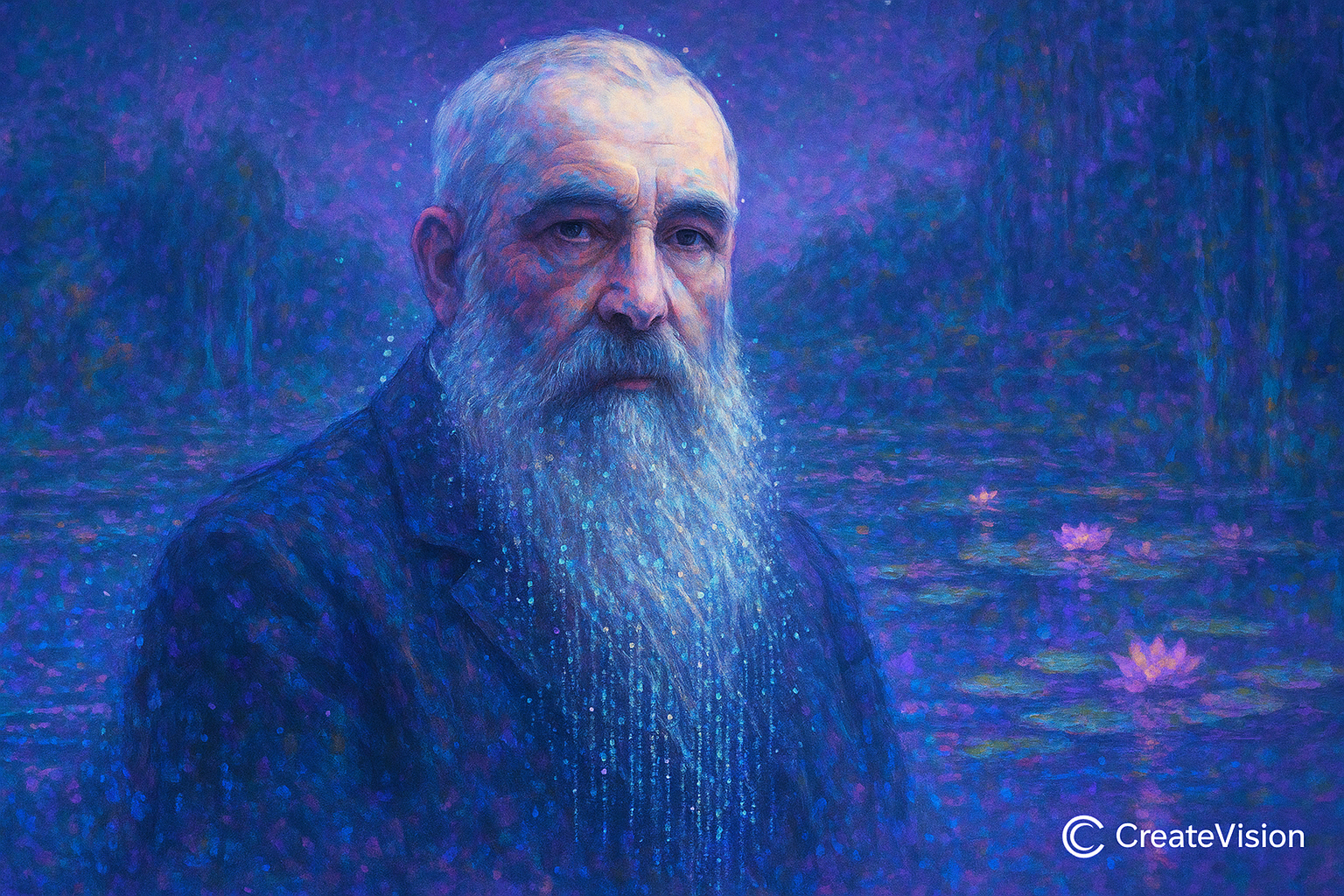 Claude Monet AI Images - Impressionist Art Generator | CreateVision AI