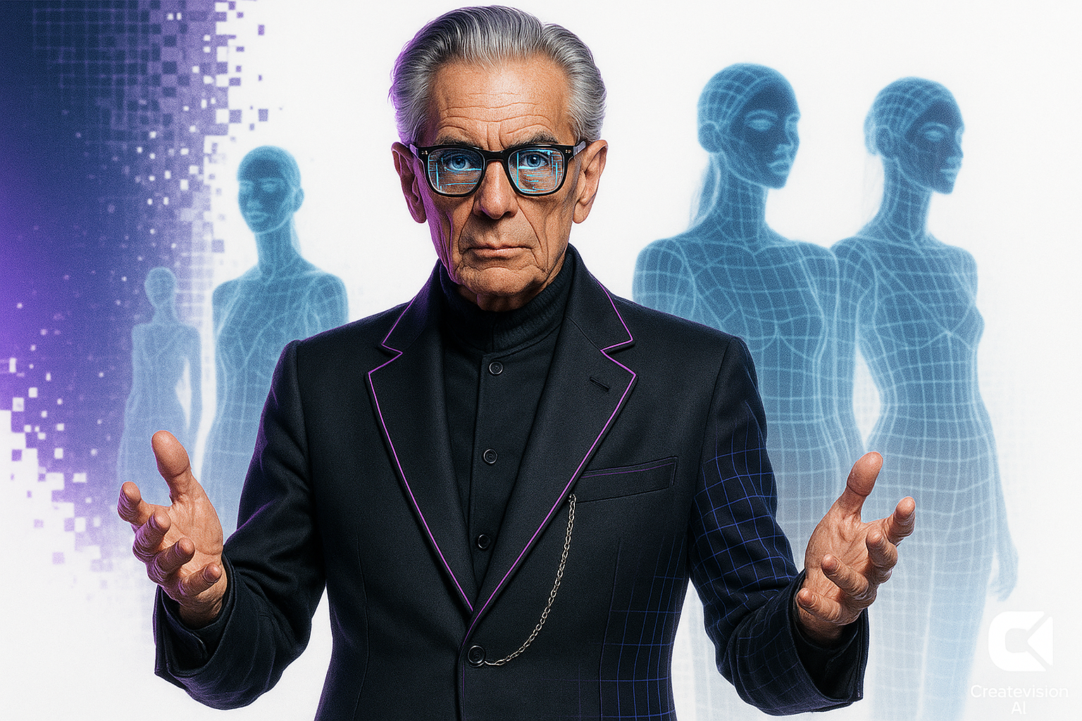 Richard Avedon AI Art Generator - Minimalist Fashion Photography