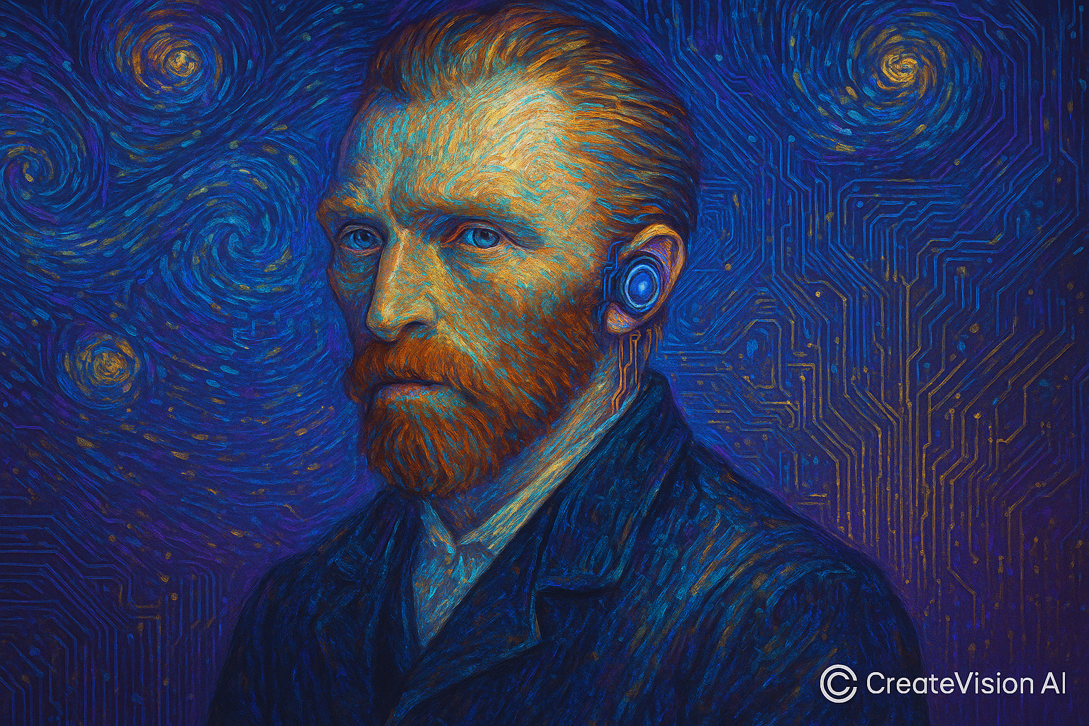 Vincent van Gogh AI Art Generator - Post-Impressionist Style
