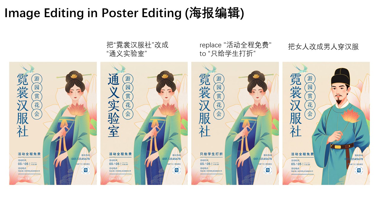 Poster Editing - Example 1